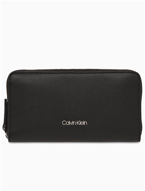 calvin klein mens wallets online|Calvin Klein zip around wallet.